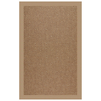 Capel Islamorada-Diamond Canvas Camel 2088_727 Indoor/outdoor Bordered