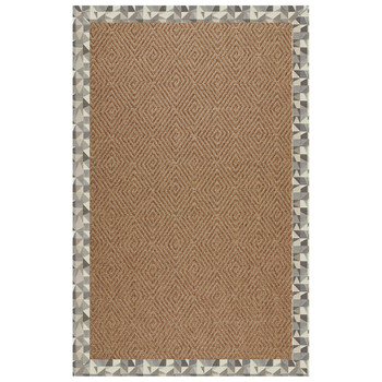 Capel Islamorada-Diamond Geo Bronze 2088_726 Indoor/outdoor Bordered