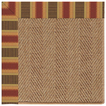 Capel Islamorada-Herringbone Dimone Sequoia 2091_848 Indoor/outdoor Bordered