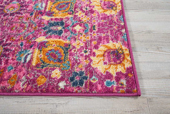 Nourison Passion PSN01 Fuchsia Area Rugs