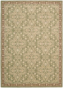 Nourison Riviera RI01 Green Area Rugs