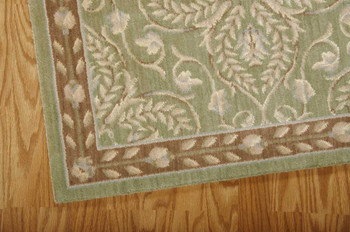 Nourison Riviera RI01 Green Area Rugs