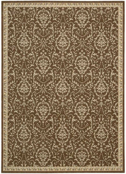 Nourison Riviera RI02 Chocolate Area Rugs