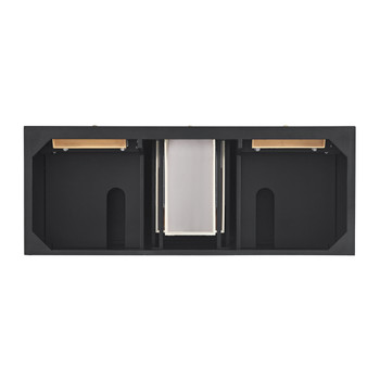 Lorelai 60" Double Vanity, Black Onyx