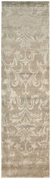 Nourison Silk Shadows SHA03 Light Gold Area Rugs