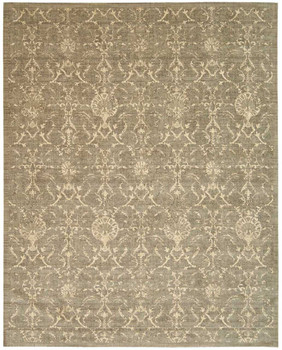 Nourison Silk Elements SKE03 Moss Area Rugs