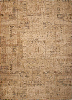 Nourison Silk Elements SKE13 Beige Area Rugs