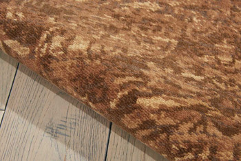 Nourison Silken Allure SLK19 Chocolate Area Rugs