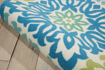 Waverly Wav01/sun & Shade SND23 Marine Area Rugs