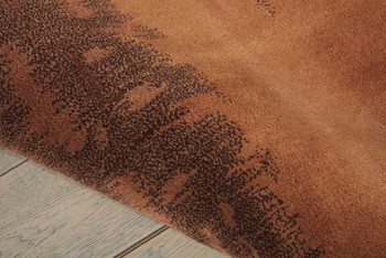Calvin Klein Home Ck10 Luster Wash SW09 Copper Area Rugs