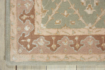 Nourison Symphony SYM01 Light Green Area Rugs