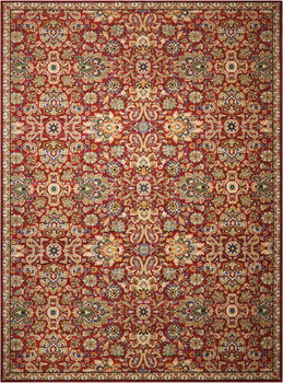 Nourison Timeless TML17 Red Area Rugs