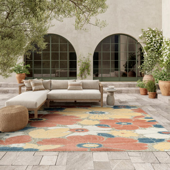 Nourison Aloha ALH42 Rose Area Rugs