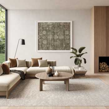 Nourison Ambiance AMI02 Grey Silver Area Rugs