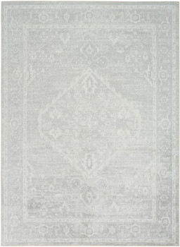 Nourison Astra Machine Washable ASW11 Light Grey Area Rugs