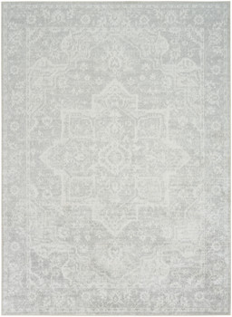 Nourison Astra Machine Washable ASW12 Grey Area Rugs