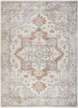 Nourison Astra Machine Washable ASW12 Grey Multicolor Area Rugs