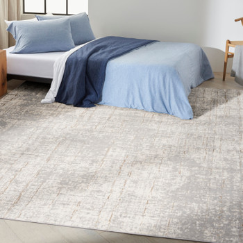 Nourison CK950 Rush CK955 Grey Area Rugs