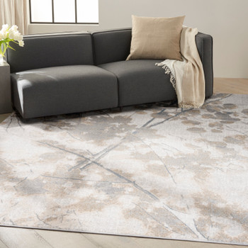 Nourison CK950 Rush CK957 Grey Multicolor Area Rugs