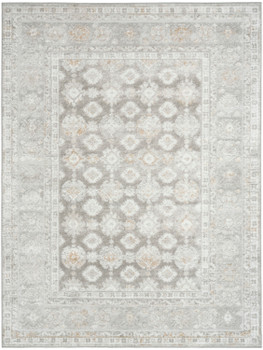 Nourison Dekor DEK02 Grey Area Rugs