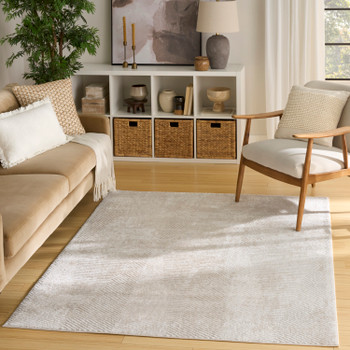 Nourison Dekor DEK04 Ivory Beige Area Rugs