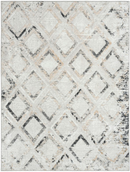 Nourison Dekor DEK05 Grey Charcoal Area Rugs