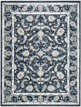 Nourison Dekor DEK09 Slate/Ivory Area Rugs