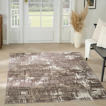 Nourison Dekor DEK11 Brown Area Rugs