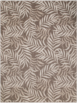 Nourison Garden Oasis GOA01 Mocha Area Rugs