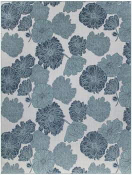 Nourison Garden Oasis GOA04 Blue Area Rugs