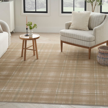 Nourison Grafix GRF03 Taupe Area Rugs