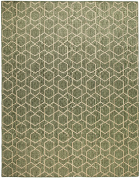 Nourison Horizon Indoor/Outdoor HOZ01 Green Area Rugs