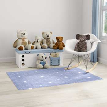 Nourison Imagination IMA15 Blue Area Rugs