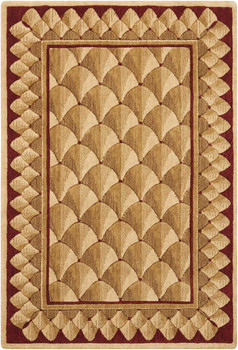 Nourison Vallencierre VA73 Camel Area Rugs