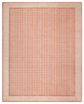Nourison Nordic NRC03 Brick Ivory Area Rugs
