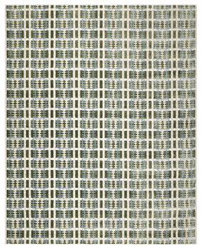 Nourison Nordic NRC08 Blue Green Area Rugs
