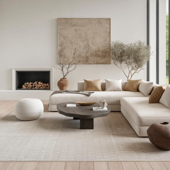Nourison Nordic NRC10 Ivory Area Rugs