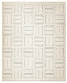 Nourison Nordic NRC11 Ivory Blue Area Rugs
