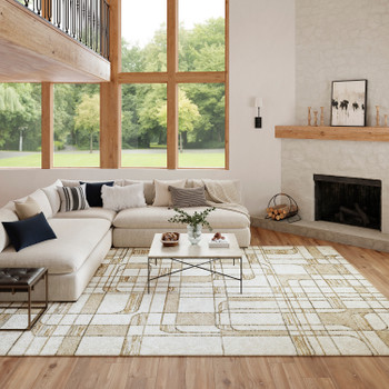 Nourison Nordic NRC17 Ivory Multicolor Area Rugs