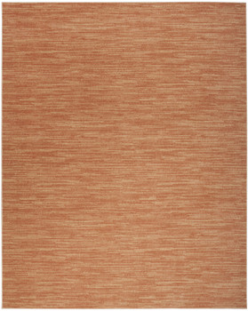 Nourison Nourison Essentials NRE01 Rust Area Rugs