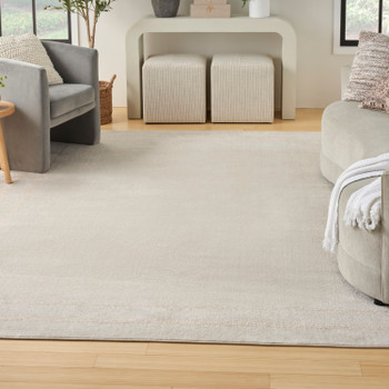 Nourison Nourison Essentials NRE02 Ivory Gold Area Rugs
