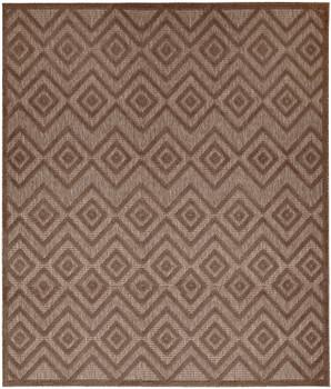 Nourison Versatile NRV01 Brown Area Rugs