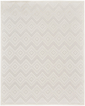 Nourison Versatile NRV01 Ivory White Area Rugs