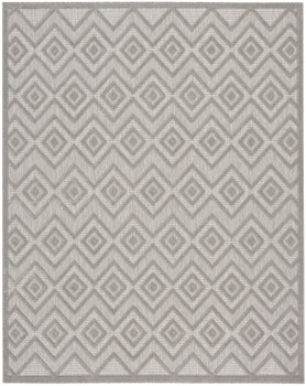 Nourison Versatile NRV01 Silver Grey Area Rugs