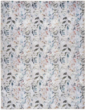 Nourison Nourison Washables NWB05 Grey Multicolor Area Rugs