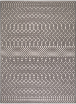 Nourison Positano POS02 Charcoal Area Rugs