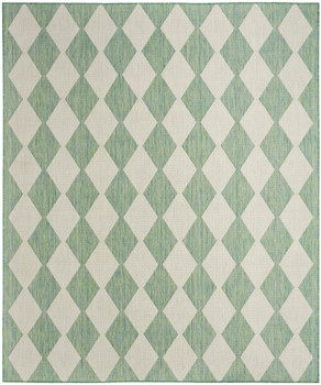 Nourison Positano POS04 Blue Green Area Rugs