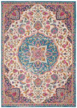 Nourison Passion PSN22 Ivory Multicolor Area Rugs