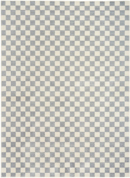 Nourison Serenity Home SRH10 Ivory Blue Area Rugs