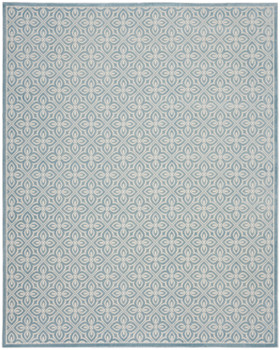 Nourison Washable Charm WCH03 Blue Ivory Area Rugs